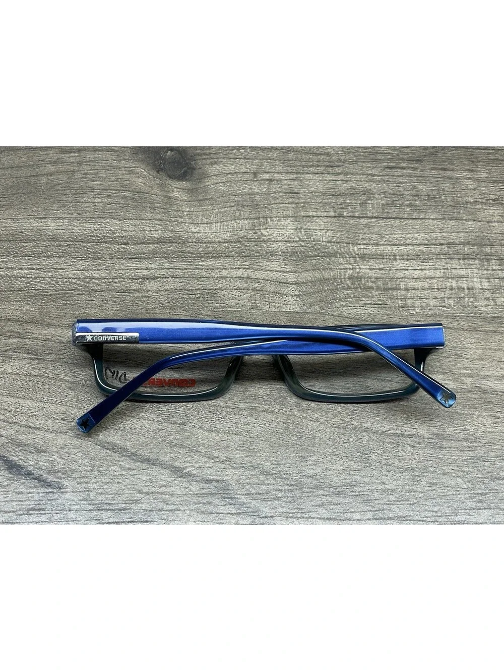 CONVERSE Bold Blue Kids Rectangle Full Rim Eyeglasses 46[]15-125 Frames Only